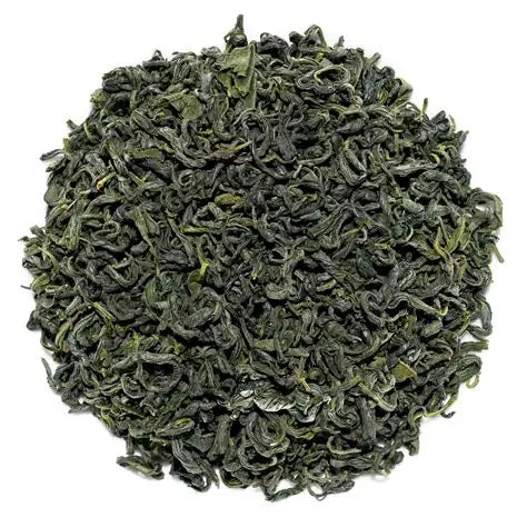 Smoked Nordic Green loose leaf tea from Blue Thistle Tea Haus, Fredericksburg TX