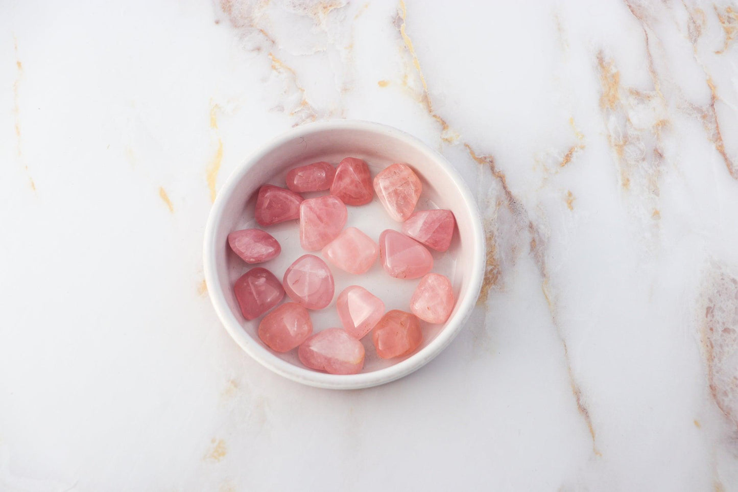 Rolled Rose Quartz Stone