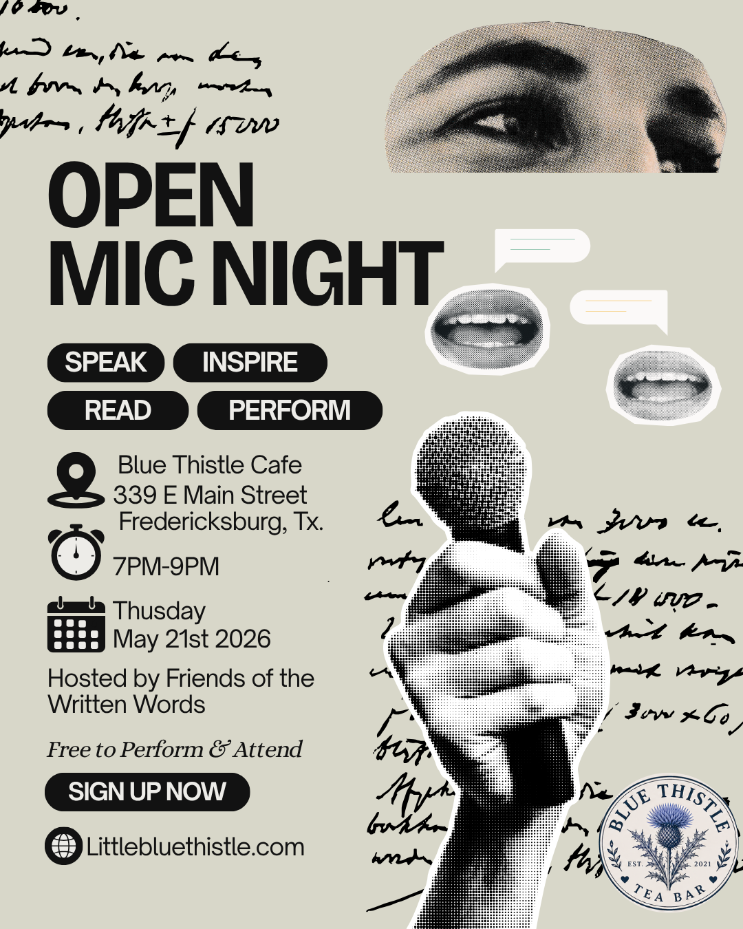 Open Mic Night!