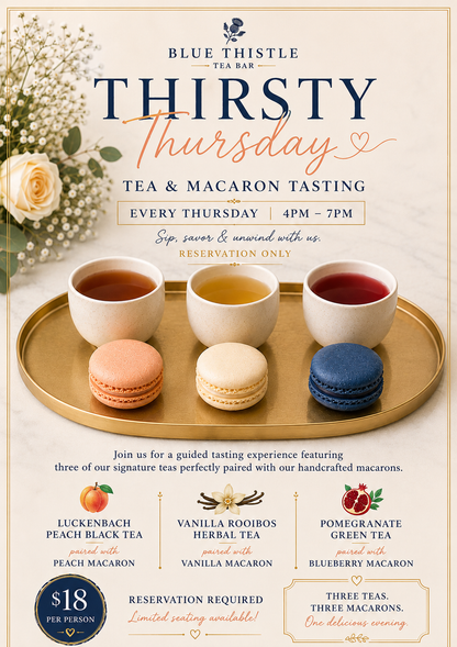 Thirsty Thursday  Tea Tasting