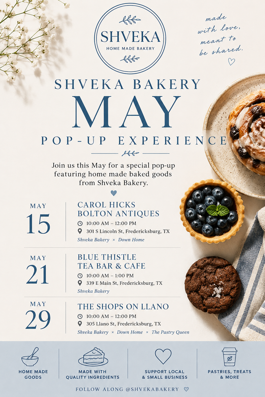 Shveka Bakery Pop-Up at Blue Thistle