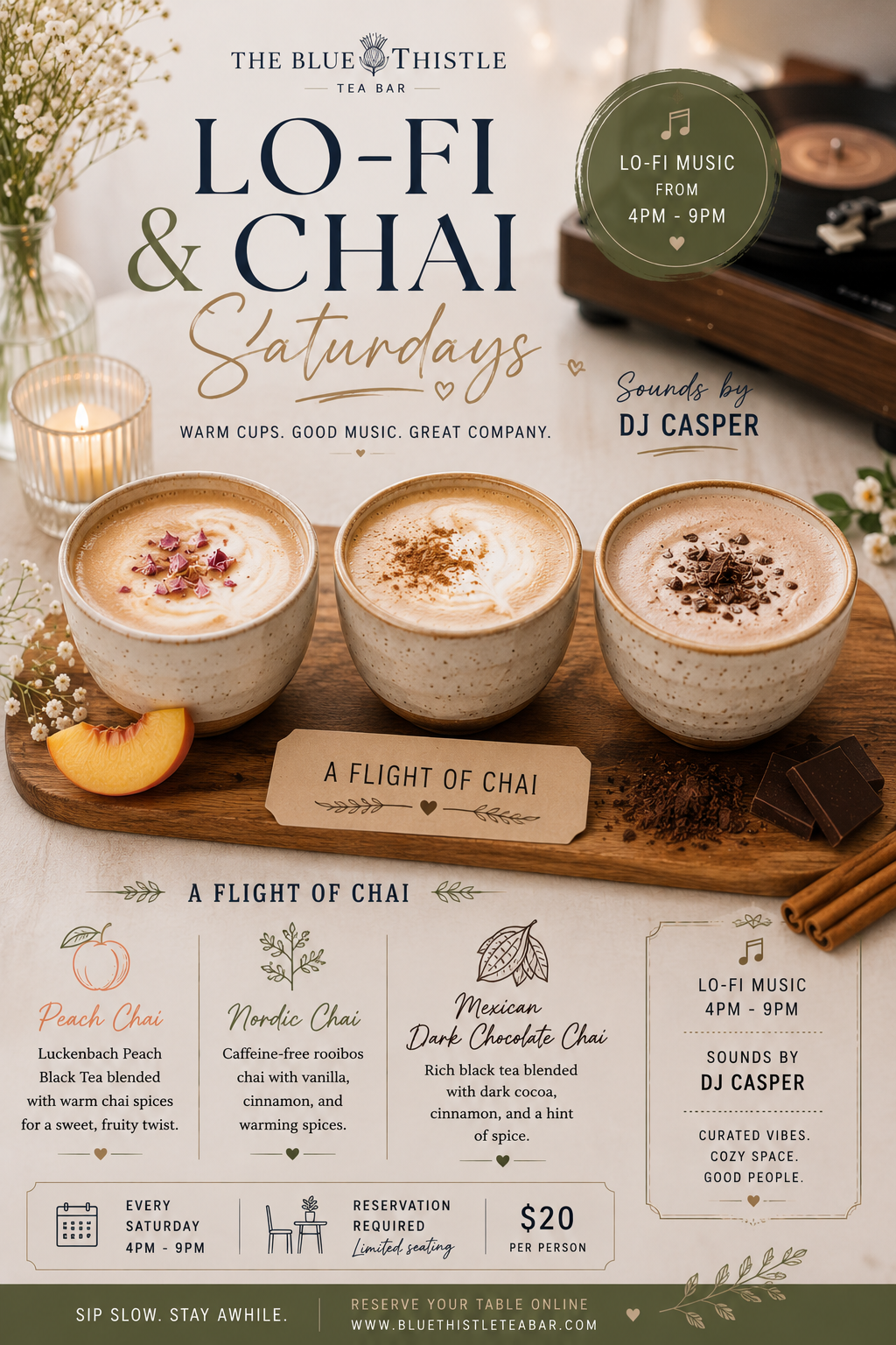 Lo-Fi & Chai Saturdays