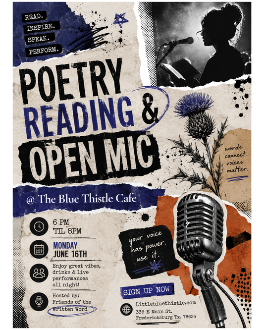 Poetry Slam and Open Mic Night!