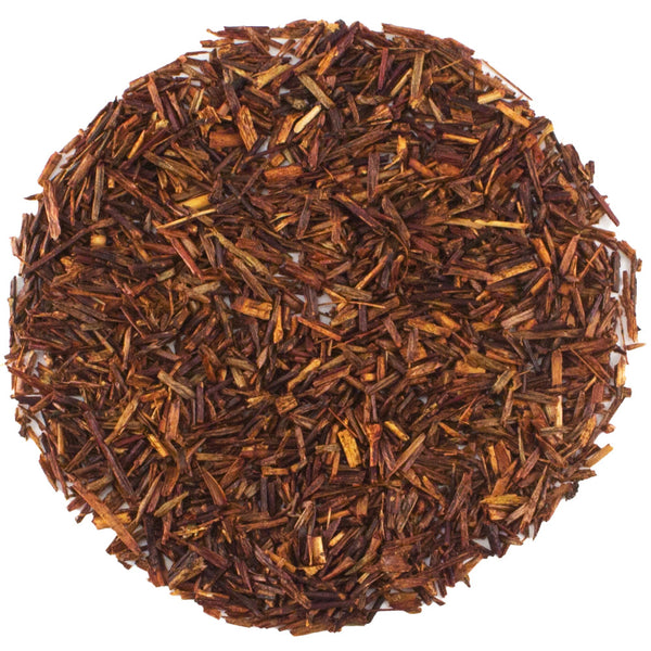 Vanilla Rooibos caffeine-free tea from Blue Thistle Tea Haus, Fredericksburg TX