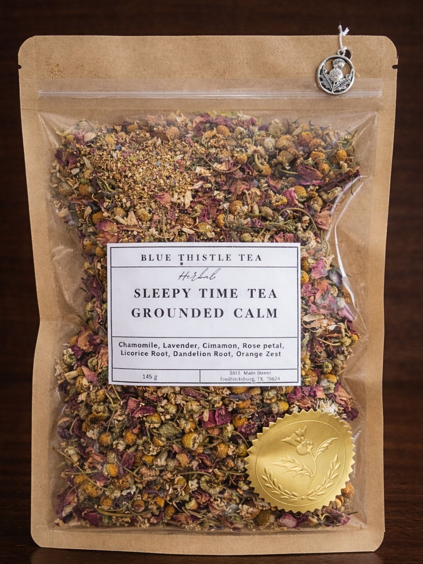 Sleepy Time Herbal Tea | Grounded Calm Evening Blend