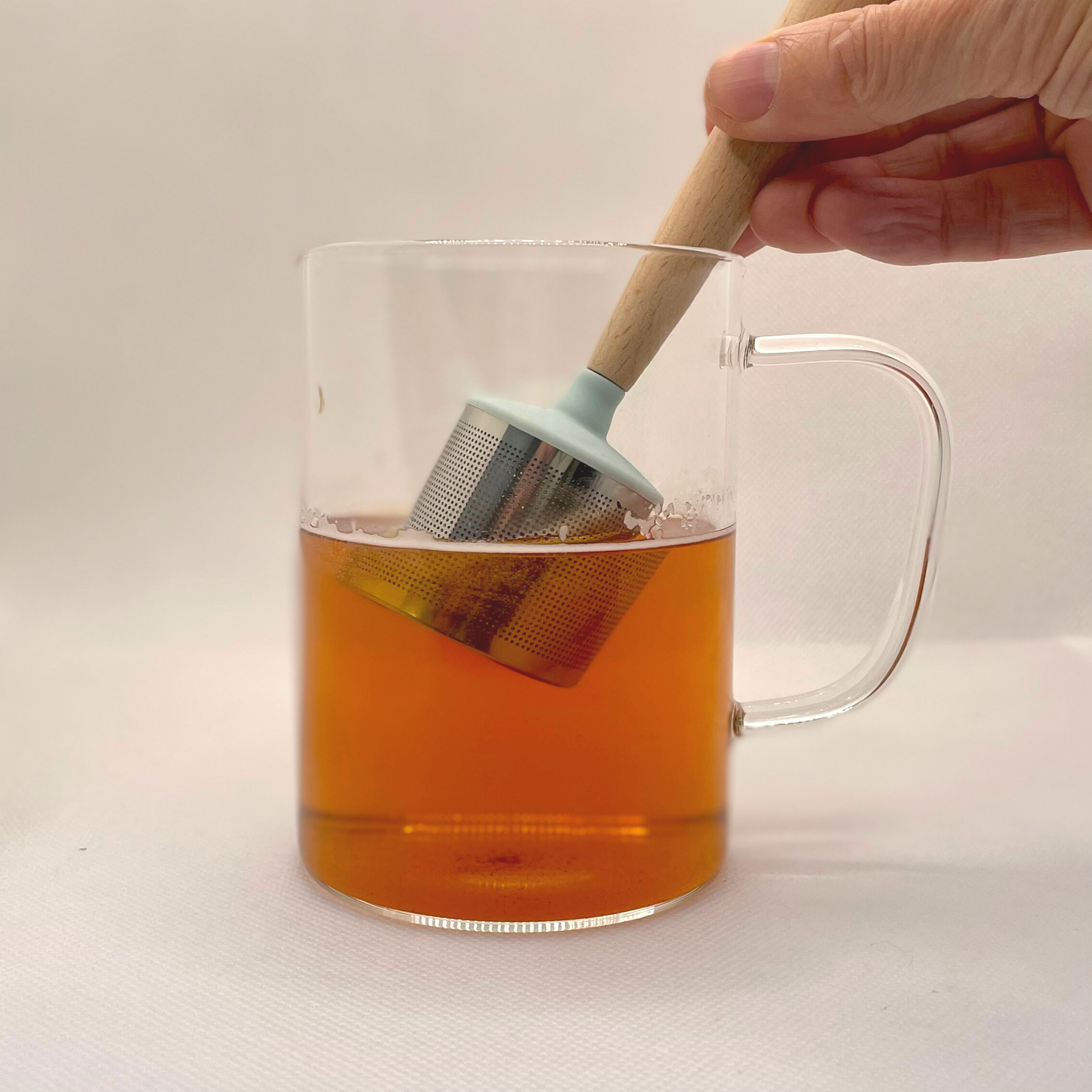 Loose Leaf Tea Strainer | Dunker Tea Infuser-3