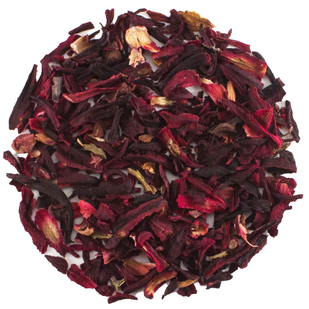 Texas Star Hibiscus herbal tea from Blue Thistle Tea Haus, Fredericksburg TX