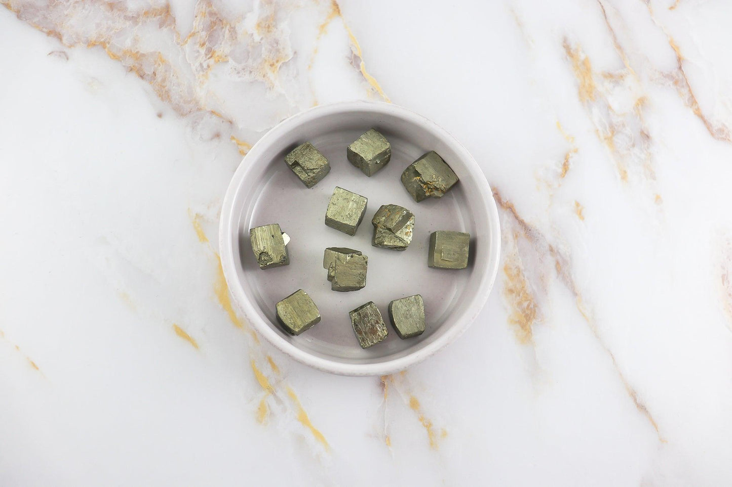 Cubic Pyrite rough stone