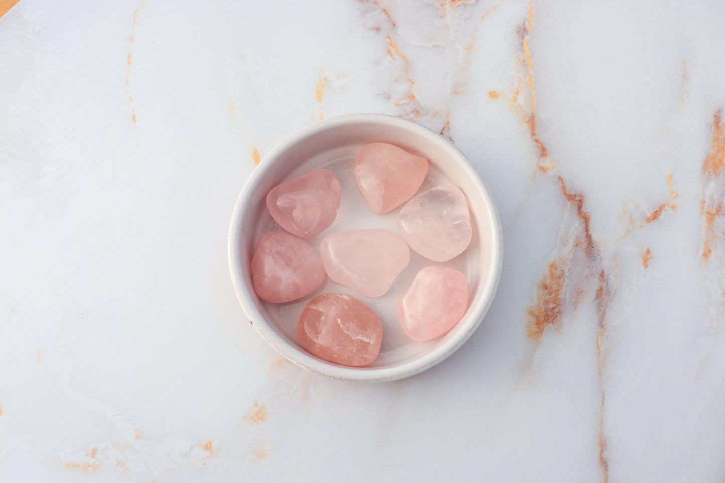 Rolled Rose Quartz Stone