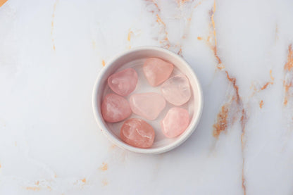 Rolled Rose Quartz Stone