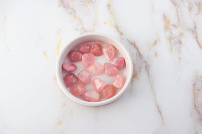 Rolled Rose Quartz Stone