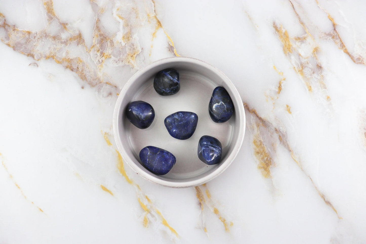 Rolled Sodalite stone