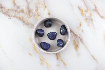 Rolled Sodalite stone
